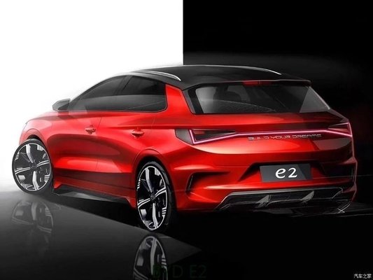 Byd E2 2024 Versão de luxo 405km 5seats Fwd 4 Wheel EV Carros com 4,9s Tempo de aceleração