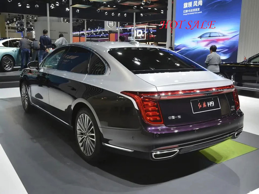 2024 FAW Hongqi H9 Carro híbrido 252 cavalos de potência 2.0t Espaço de negócios de economia de combustível em White