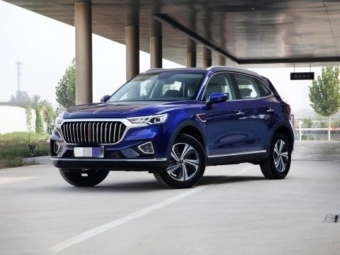 Customização Carro Usado Chinês SUV Médio Hongqi HS5 2.0t Carro Veículo a gasolina Sedan