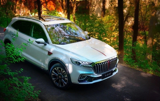 Automóvel de gasolina de luxo Hongqi HS5 2.0t 185kw Sistema de travagem eletromagnético