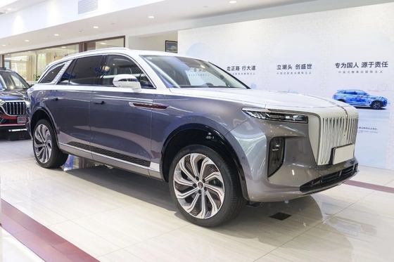 Hongqi E-HS9 2022 Veículo elétrico 460km 7 Red Test Drive Sistema de travagem eletromagnético