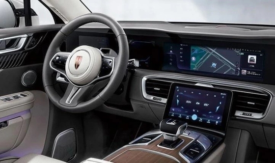 Caixa de engrenagens automática Direção esquerda Hongqi E-HS9 EV Carro Long Range Power SUV elétrico