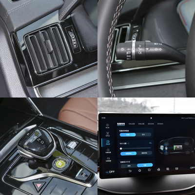 SUV energético 7 lugares 635 km Carro elétrico Byd Tang com sistema de travagem eletromagnético