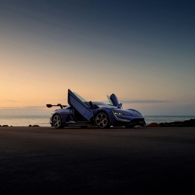 Sistema de travagem eletromagnético BYD Yangwang U9 Carro Esportivo Elétrico EV Supercarro Híbrido