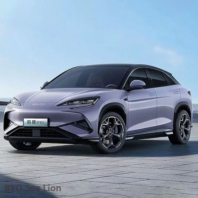 71.8 Kwh Capacidade da bateria 2024 Byd Pure Electric SUV Ocean Series Byd Haishi Byd Sea Lion 07 Purple