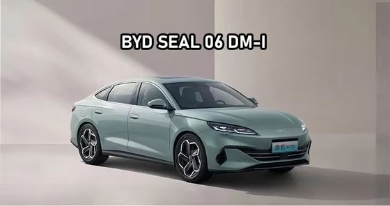 2024 BYD Seal 06 DM-I 1.5L 80km Quatro portas 5 lugares Sedan Plug-in Hybrid Car Perfect