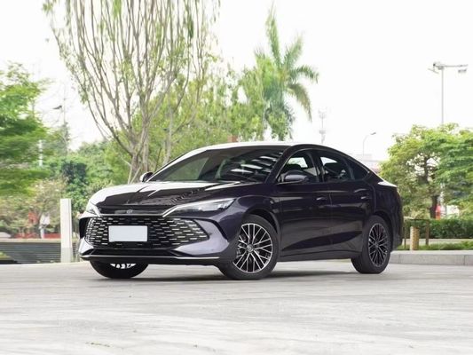 2024 Byd Qin L Dm-I Long Range 80km 120km Plug-in Hybrid Completa Kilometragem 2100 Km Veículo energético Veículo EV Tempo de carregamento 3,42 Horas