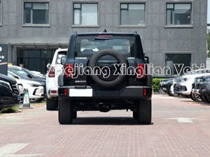 Black Great Wall Haval Tank 300 5 lugares veículo todo-o-terreno 4WD gasolina gasolina SUV híbrido