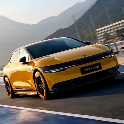 2023 Ano Geely Zeekr 007 Amarelo 4X4 2WD Smart 100 Kw EV Usados Assentos Elétricos 5-7