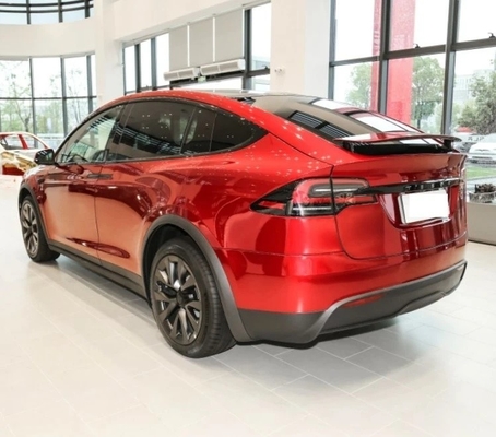 Condições de estrada T-Esla elétrico puro Modelo X 700km SUV grande de tamanho médio