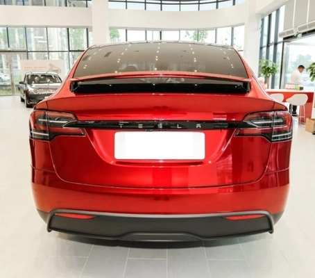 Condições de estrada T-Esla elétrico puro Modelo X 700km SUV grande de tamanho médio