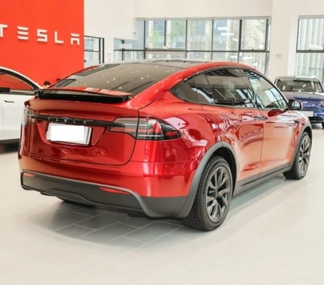 Condições de estrada T-Esla elétrico puro Modelo X 700km SUV grande de tamanho médio