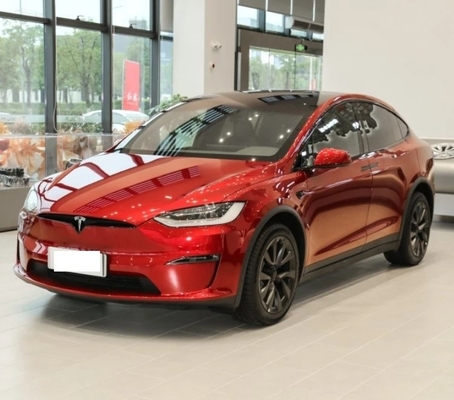 Condições de estrada T-Esla elétrico puro Modelo X 700km SUV grande de tamanho médio