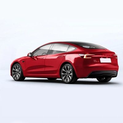 Carro de família Tesla Model 3 usado 2024 Long Range 5 lugares Acessórios de carros elétricos puros