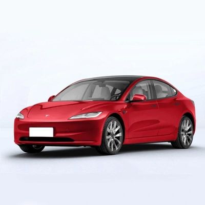Carro de família Tesla Model 3 usado 2024 Long Range 5 lugares Acessórios de carros elétricos puros