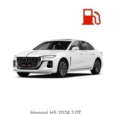 Usado 2024 Luxury Hongqi H5 2.0t 1.5t Carro híbrido a gasolina MID-Size Sedan Bandeira vermelha H5