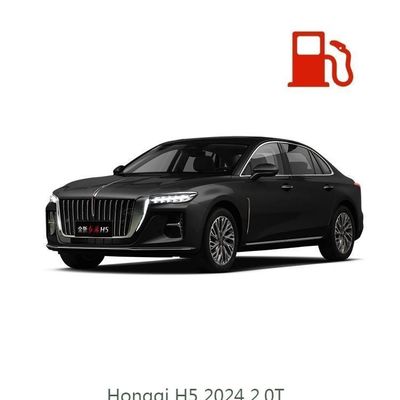 Usado 2024 Luxury Hongqi H5 2.0t 1.5t Carro híbrido a gasolina MID-Size Sedan Bandeira vermelha H5
