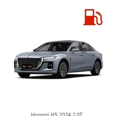 Usado 2024 Luxury Hongqi H5 2.0t 1.5t Carro híbrido a gasolina MID-Size Sedan Bandeira vermelha H5