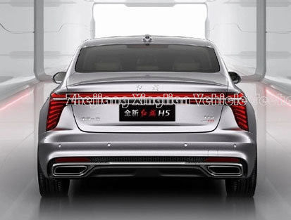 ISO14001 Certificado Hongqi H9 2.0t 252HP L4 48V Mix Light Carros Usados 7,8s Aceleração