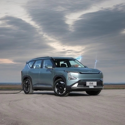 Tipo de energia Pure Electric KIA EV5 Carro 5 lugares SUV de luxo 530km Range 231HP Auto Grey