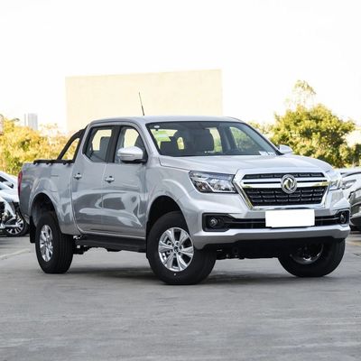 Yellow Luxury Dongfeng Electric 4X4 Cabina Dupla Rich 6 Usadas Dongfeng Pickup Trucks