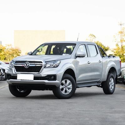 Yellow Luxury Dongfeng Electric 4X4 Cabina Dupla Rich 6 Usadas Dongfeng Pickup Trucks