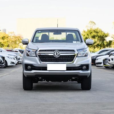 Yellow Luxury Dongfeng Electric 4X4 Cabina Dupla Rich 6 Usadas Dongfeng Pickup Trucks