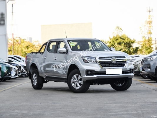 Dongfeng Rich 6 Double Cab Diesel 4X4 Mini Pickup Truck com Direção Esquerda em Amarelo