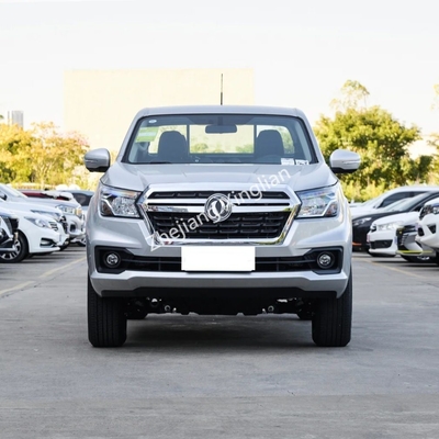 Dongfeng Rich 6 Double Cab Diesel 4X4 Mini Pickup Truck com Direção Esquerda em Amarelo