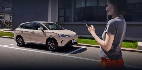O SUV pequeno de longa distância da Neta Aya 318km/401km para o mercado de veículos de energia popular de 2023
