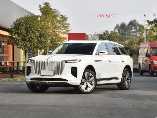 690 km de longo alcance 2023 Hongqi H9 Direção esquerda 6 assentos Emblema Hongqi E-HS9 com Hongqi