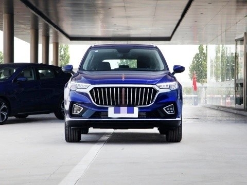Vermelho 2023 Marcas chinesas de luxo Hongqi HS5 Hongqi 2023 2.0t Qixiang PRO Versão MID-Size