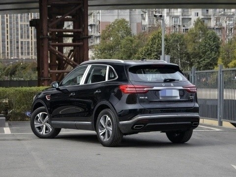 Vermelho 2023 Marcas chinesas de luxo Hongqi HS5 Hongqi 2023 2.0t Qixiang PRO Versão MID-Size