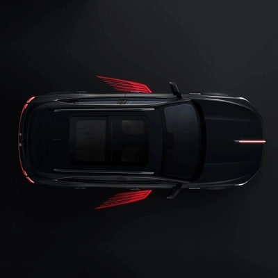 Direção esquerda Luxo Hongqi HS5 Carro a gasolina 5 portas 5 lugares SUV familiar compacto