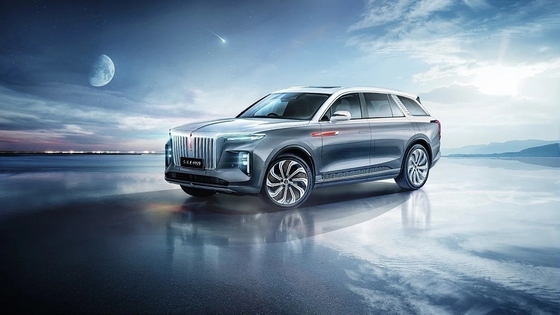 Hongqi E-HS9 2022 Veículo elétrico 460km 7 Red Test Drive Sistema de travagem eletromagnético