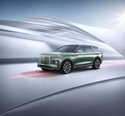 Hongqi E-HS9 2022 Veículo elétrico 460km 7 Red Test Drive Sistema de travagem eletromagnético