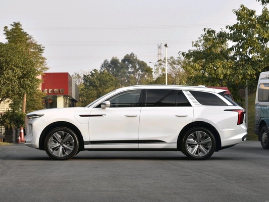 2023 Hongqi E-HS9 6 assentos Versão em Inglês de cores duplas EV Carro SUV Range Caixa de velocidades automática