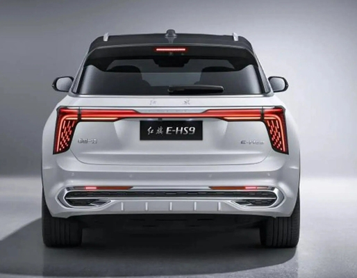 Veículos Energéticos Hongqi E-HS9 660km 7 Assentos com Dupla Cor 8at Gear Velocidade máxima 230km/H