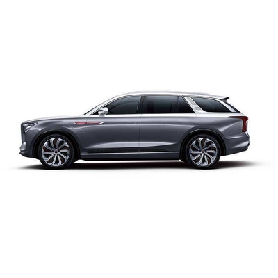Veículos elétricos de luxo Veículos elétricos SUV Veículo elétrico elétrico 4 7 assentos 510km 660km Ehs-9 Hq9 Hongqi E-HS9 Ehs9 H Cor azul.