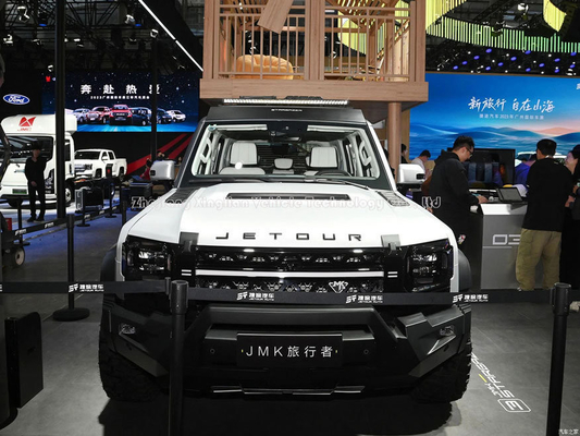 Customizado Jetour 2.0t Traveler MID tamanho 8amt 4WD 254PS L4 SUV 5 portas 5 lugares carro de viagem