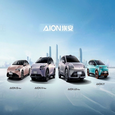 2023 GAC Aion Y BEV Carro elétrico de fósforo de ferro de lítio com alcance de 430 km Tipo de carroceria aberta